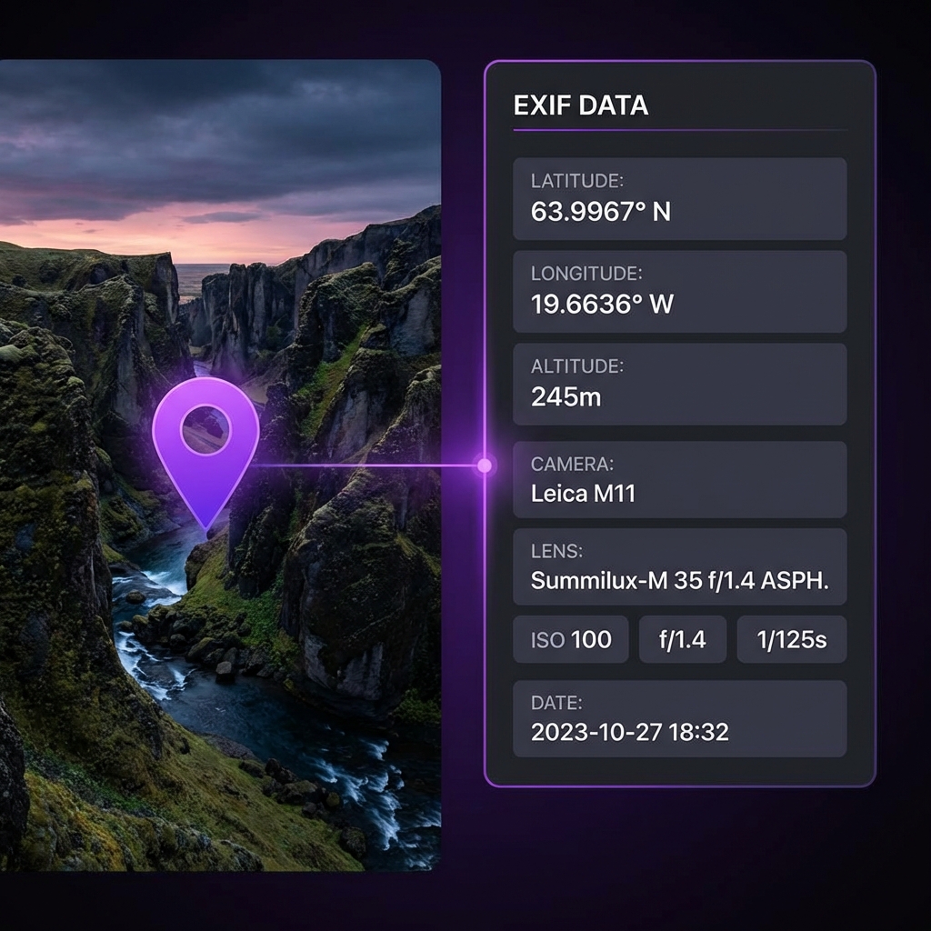 Local SEO EXIF Preview